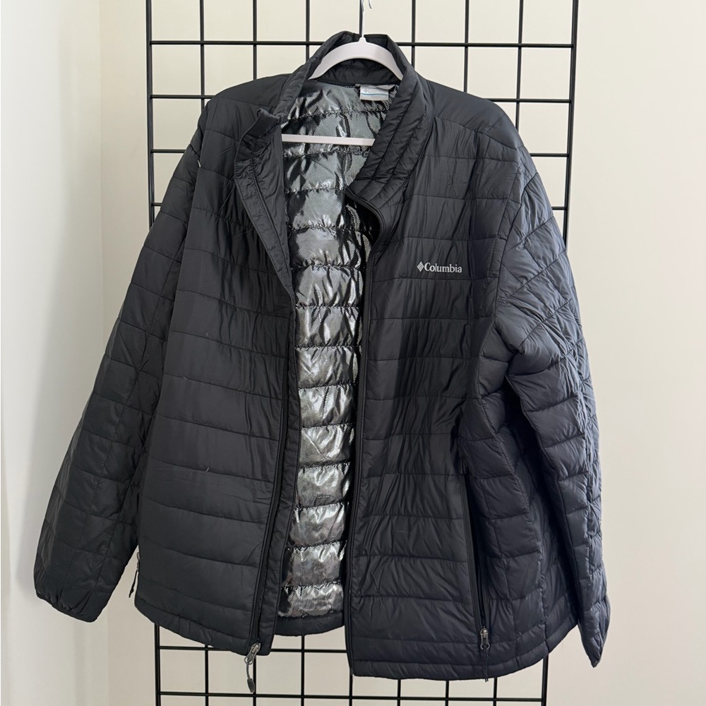 Columbia Charcoal Puffer Jacket
